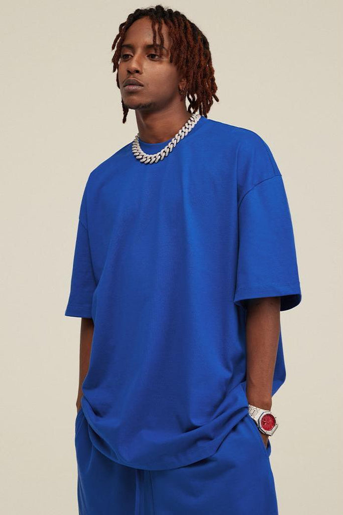 Summer 305G Solid Basic Tee 305G Solid Basic Tee - 100% cotton - Encased elastic waistband with drawstring - On-seam side pockets Welcome shop the whole look above to match clothes easily~ Free shipping for orders above $99 15% OFF ON FIRST ORDER>>Code:NE