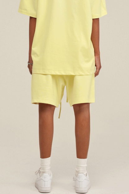 Summer Solid Basic Short - 100% cotton - Encased elastic waistband with drawstring - On-seam side pockets Welcome shop the whole look above to match clothes easily~ Free shipping for orders above $99 15% OFF ON FIRST ORDER>>Code:NEW15