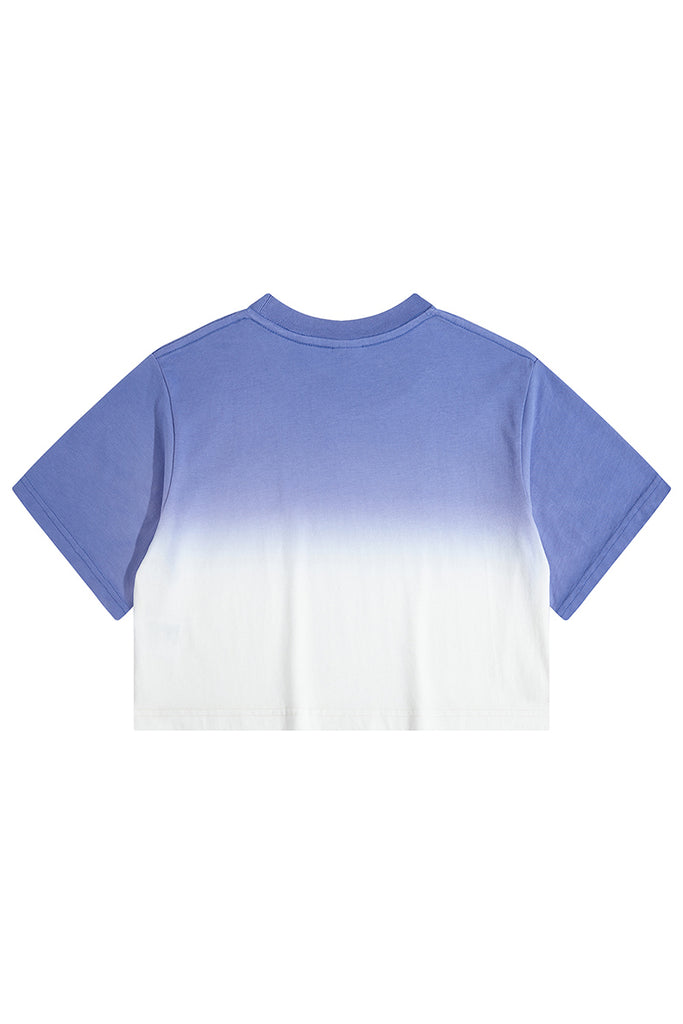 Summer Gradient Crop Tee Gradient Crop Tee - 100% cotton - Cropped FIT - Ribbed neck Welcome shop the whole look above to match clothes easily~ Free shipping for orders above $99 15% OFF ON FIRST ORDER>>Code:NEW15