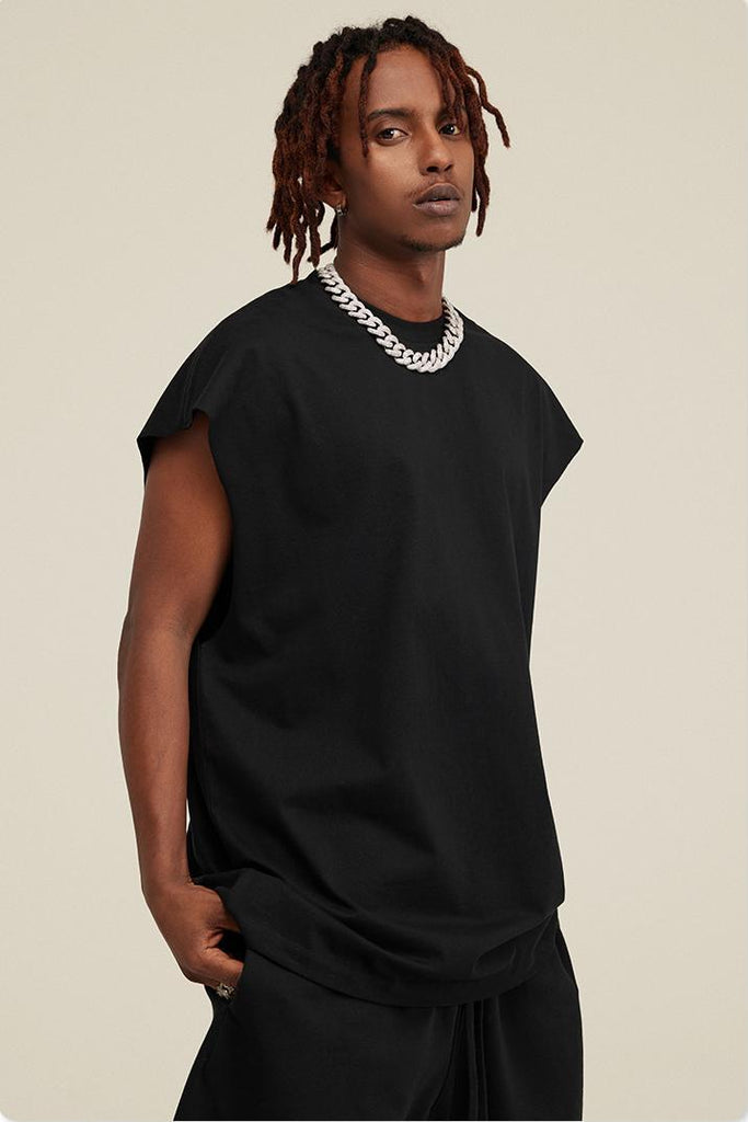 Summer Muscle Jersey Tee - Muscle Jersey Tee - 100% cotton - Relaxed fit - Ribbed neck Welcome shop the whole look above to match clothes easily~ Free shipping for orders above $99 15% OFF ON FIRST ORDER>>Code:NEW15