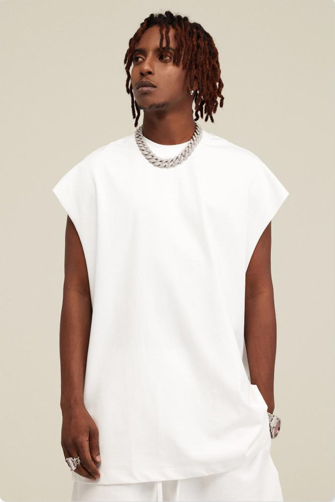 Summer Muscle Jersey Tee - Muscle Jersey Tee - 100% cotton - Relaxed fit - Ribbed neck Welcome shop the whole look above to match clothes easily~ Free shipping for orders above $99 15% OFF ON FIRST ORDER