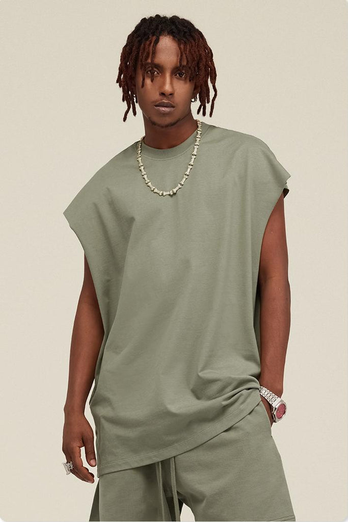 Summer Muscle Jersey Tee - Muscle Jersey Tee - 100% cotton - Relaxed fit - Ribbed neck Welcome shop the whole look above to match clothes easily~ Free shipping for orders above $99 15% OFF ON FIRST ORDER